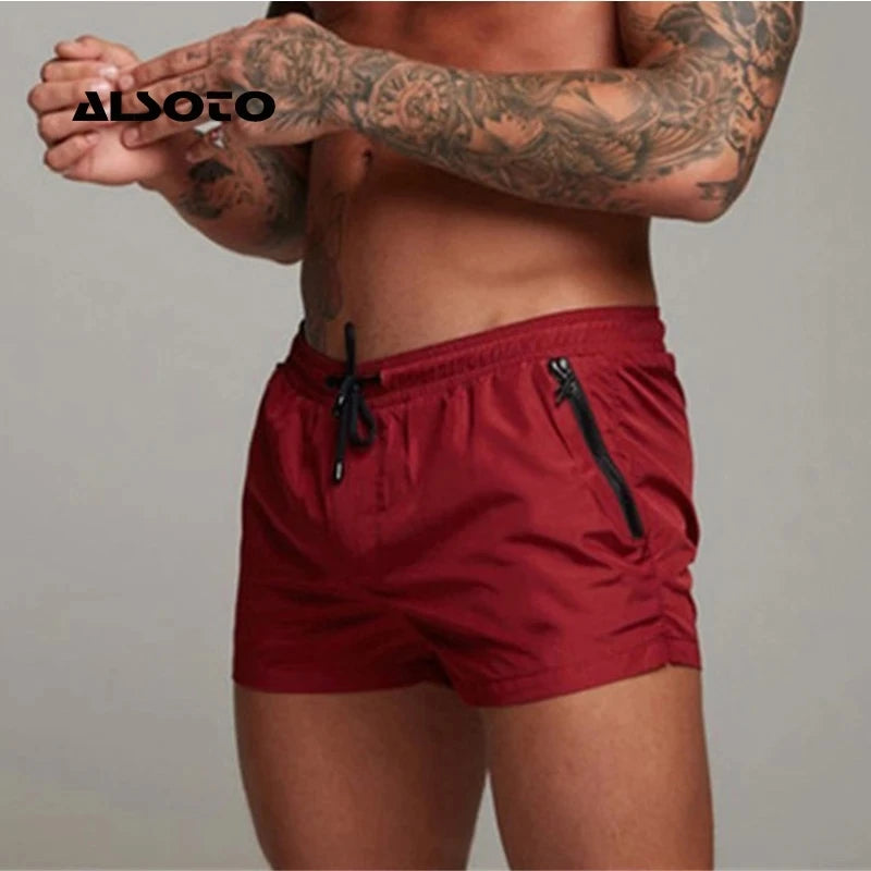Men's Swimsuit Sexy Swimwear Men Swimming Shorts Men Briefs Beach Shorts Sports Suits Surf Board Shorts Men Swim Trunks