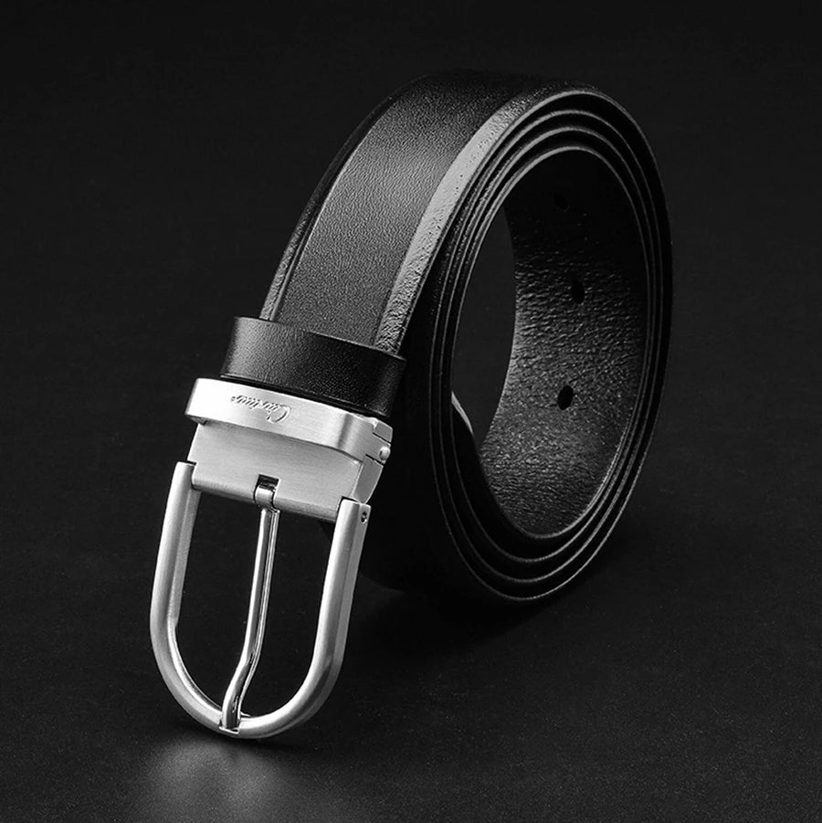 Design fashion belt high quality layer genuine leather cowskin belt