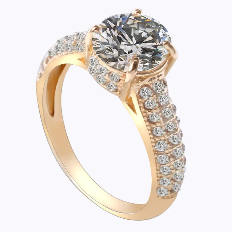Fashion Jewelry White Cubic Zirconia Silver