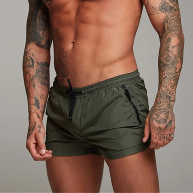 Men's Swimsuit Sexy Swimwear Men Swimming Shorts Men Briefs Beach Shorts Sports Suits Surf Board Shorts Men Swim Trunks