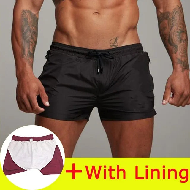 Men's Swimsuit Sexy Swimwear Men Swimming Shorts Men Briefs Beach Shorts Sports Suits Surf Board Shorts Men Swim Trunks