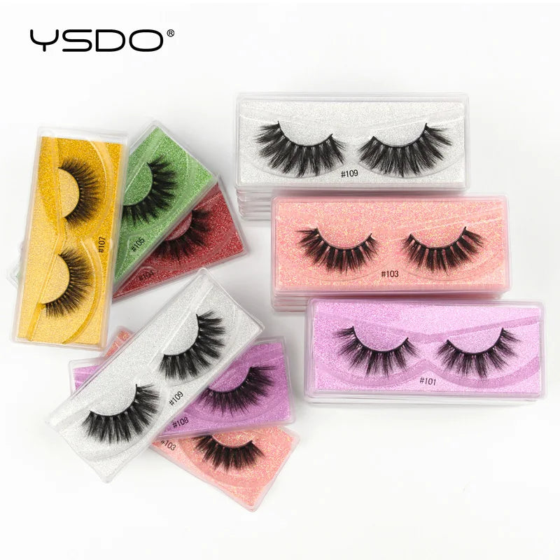3d Mink Eyelashes Natural Mink Lashes False Eyelashes