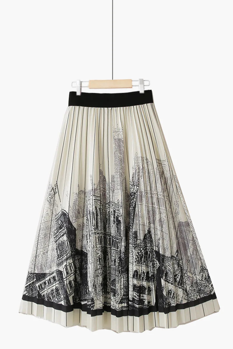 A-Line Skirt High Waist  Vintage