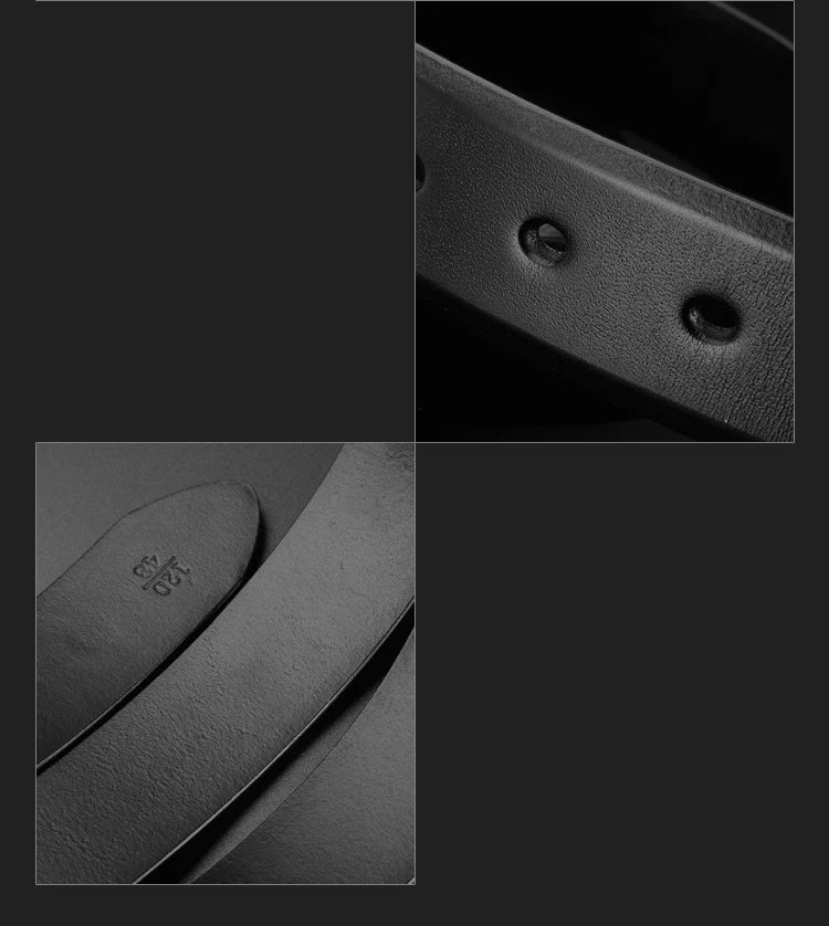 Design fashion belt high quality layer genuine leather cowskin belt