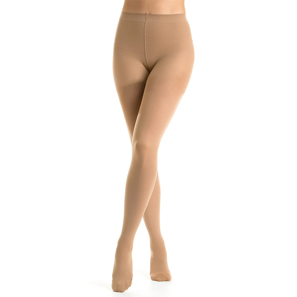 Graduated Compression Pantyhose 30-40 mmHg Best Support Stockings for Medical Flight Travel Nursing Varicose Veins Edema