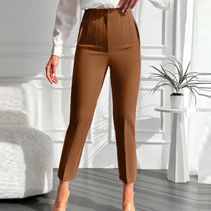 Ladies Pants Office Wear Pants for Women Fashion High waist Formal Pants Office outfits Pencil Trousers