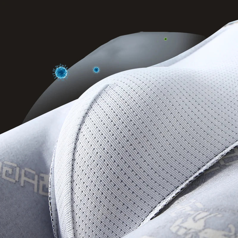 4Pcs Men's Underwear Ice Silk Sexy Graphene Flat Underwear Comfortable Breathable Men's Boxer