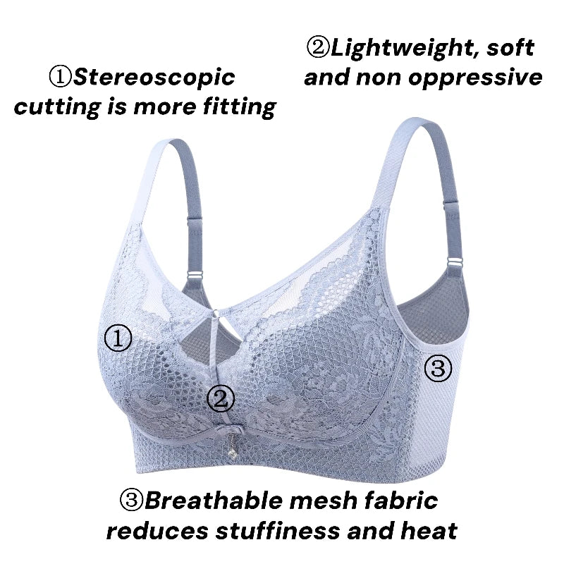 Comfort Push Up  Bra Lace Lingerie