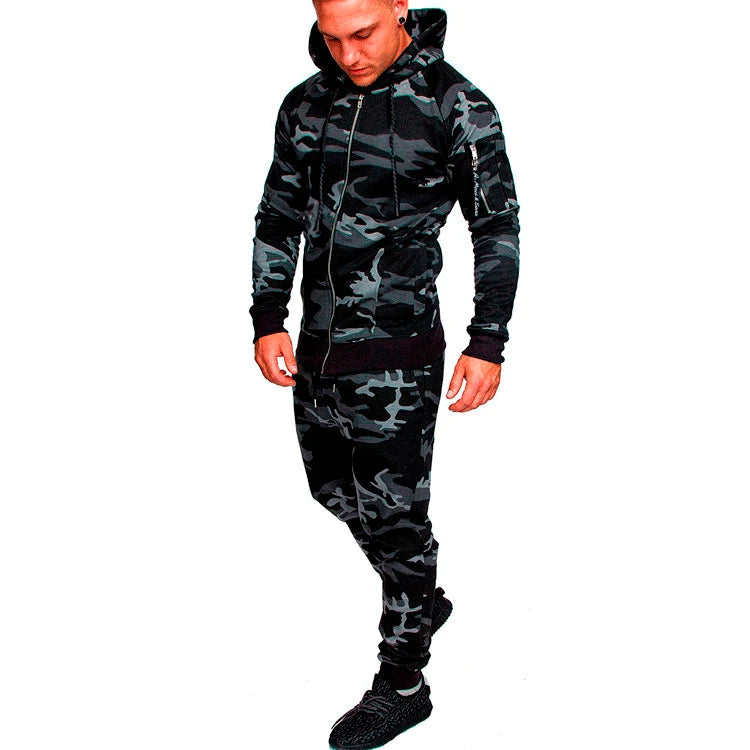 Spring And Autumn Camouflage Suits Outdoor Sports Wear-resistant Labor Set