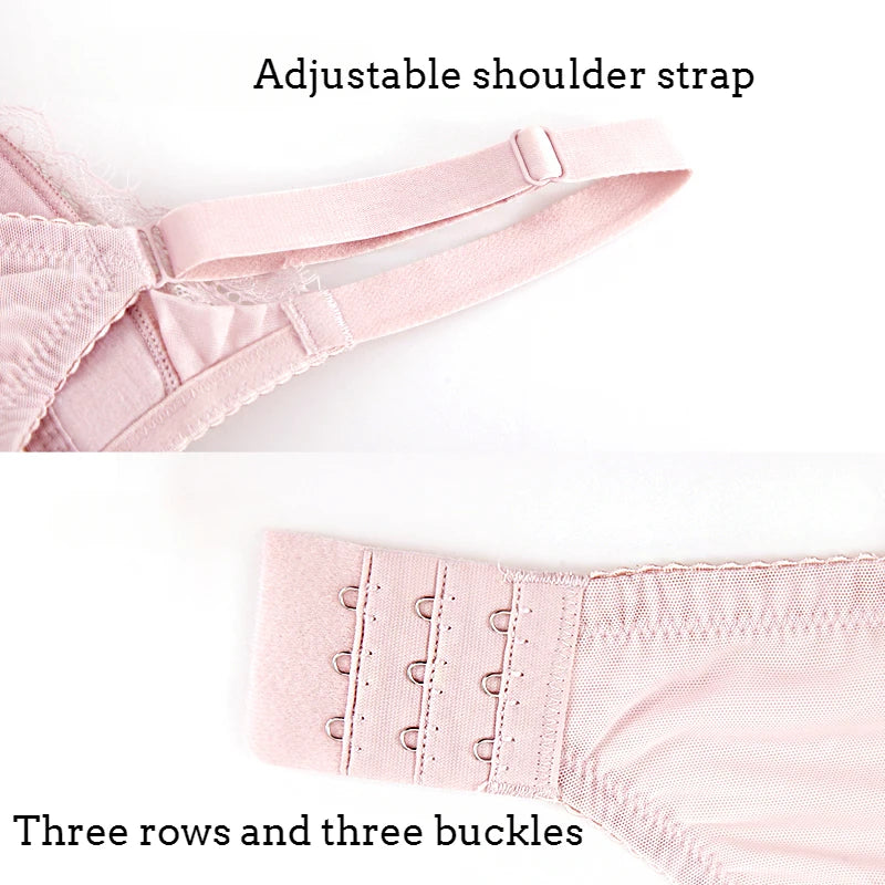 Push Up Padded Bras Sexy Top Up Lace Plus Size Bra Underwire