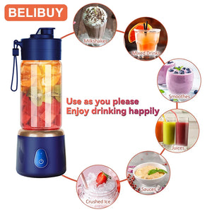 Portable Electric Juicer USB Charging Orange Lemon Fruit Blender Mini Household Juice Squeezer Mixer Citrus Juicer for Travel