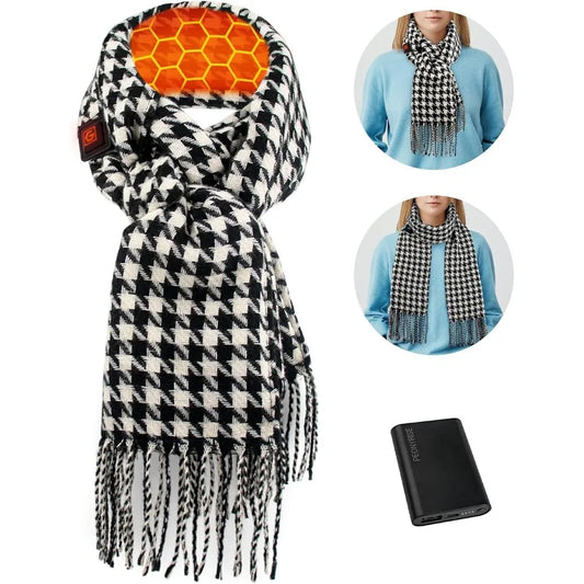 Heated Scarf with 5000mAh Battery Pack