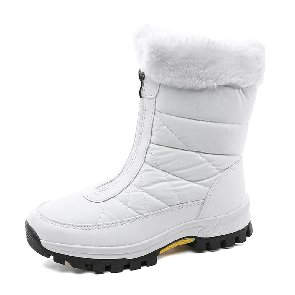 Boots Snow Fashion Shoes  Fur Keep Warm Boots  Soft Plush
