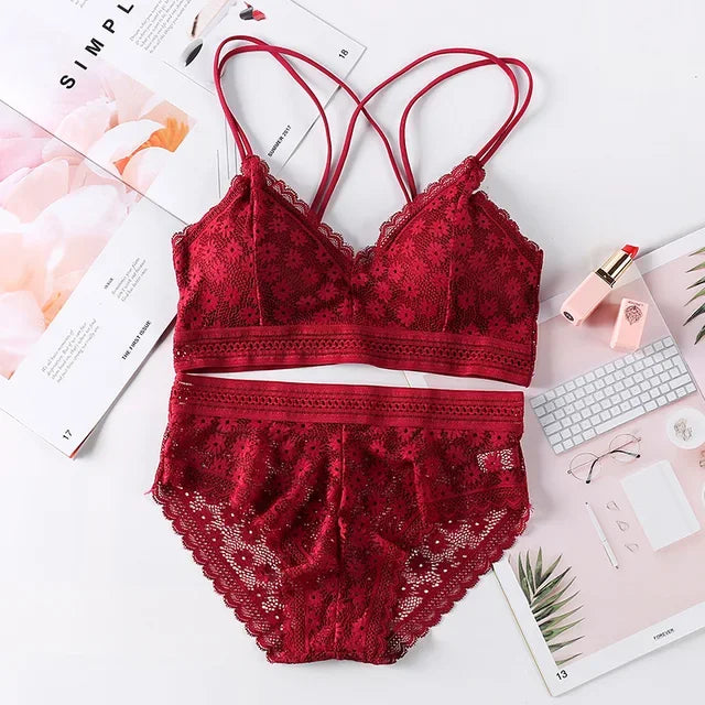 Lace Push-up Bra and Panty Sets  Lingerie Set