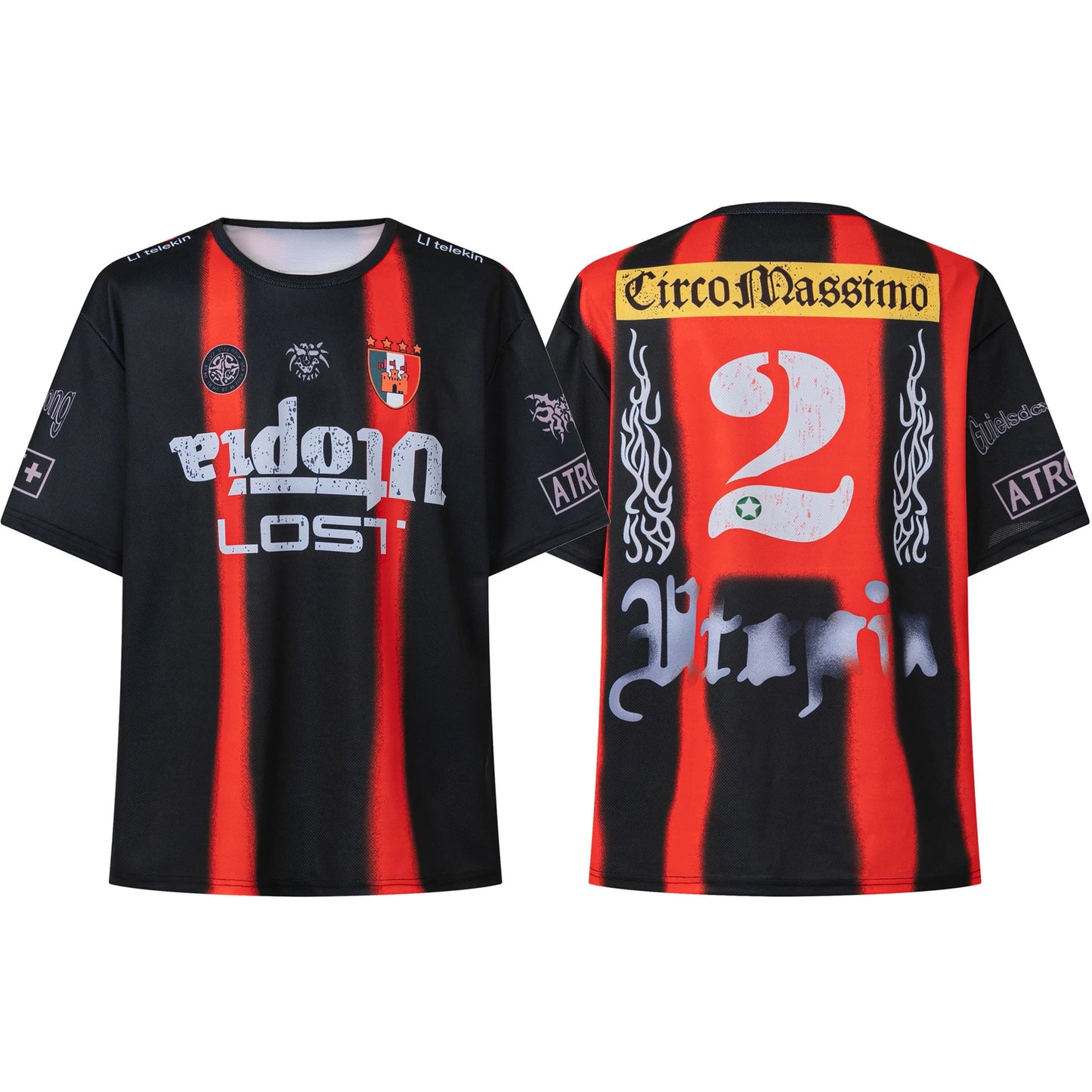 TRAVIS SCOTT CACTUS JACK 3d Printed Football Jerseys Loose Sports Jerseys Short Sleeved T-shirts for Men and Women