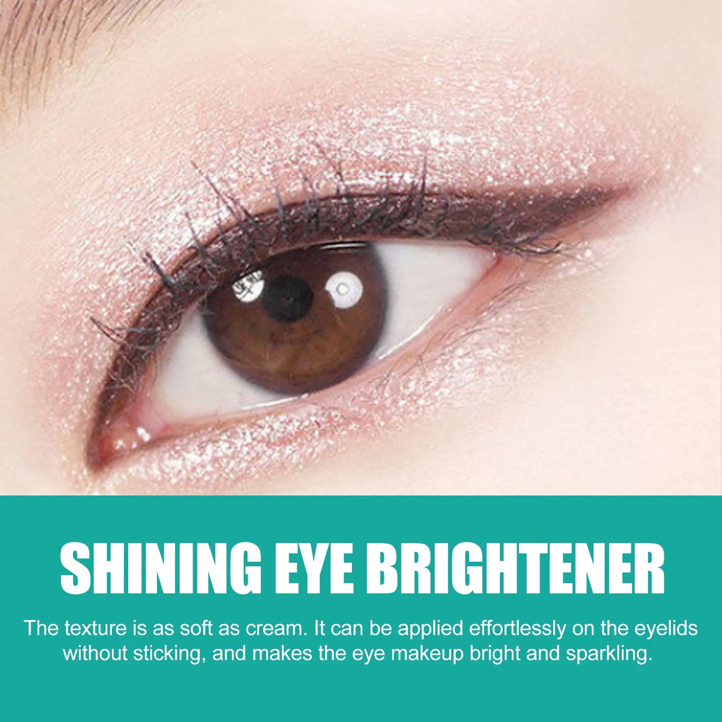 5pcs/set Shimmer Eyeshadow Stick Eyeshadow Highlight Waterproof  Pearlescent Glitter Eye Shadow Pencil