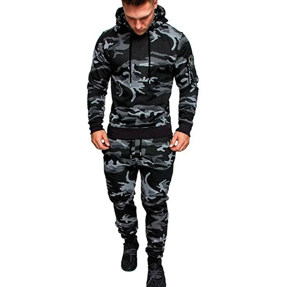 Spring And Autumn Camouflage Suits Outdoor Sports Wear-resistant Labor Set