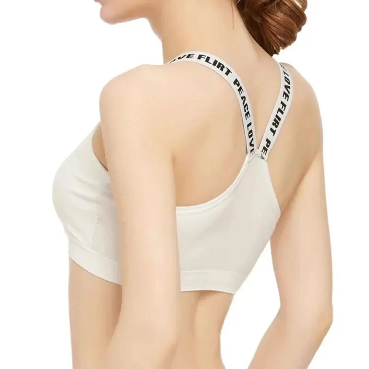 Sport Bra Fitness  Yoga Wrap Chest Bra Running Gym Fitness Crop Top Sweat Absorbing