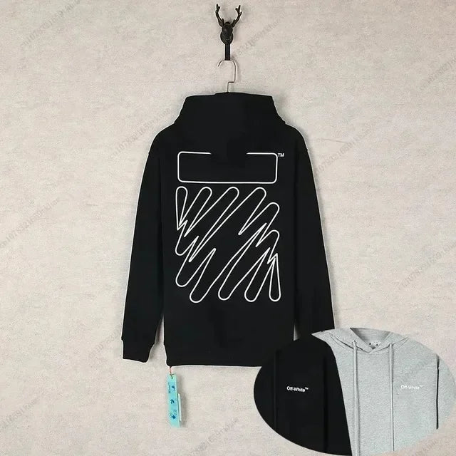 casual men and women  loose long-sleeved sweater sports hooded sweater