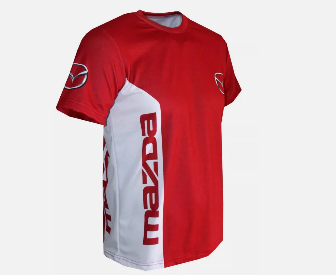 Forza Racing Motorcar Driving Shirts Mazda Sports Men Women T-Shirts Casual Round Neck Short Sleeve Breathable Fast Dry Shirts