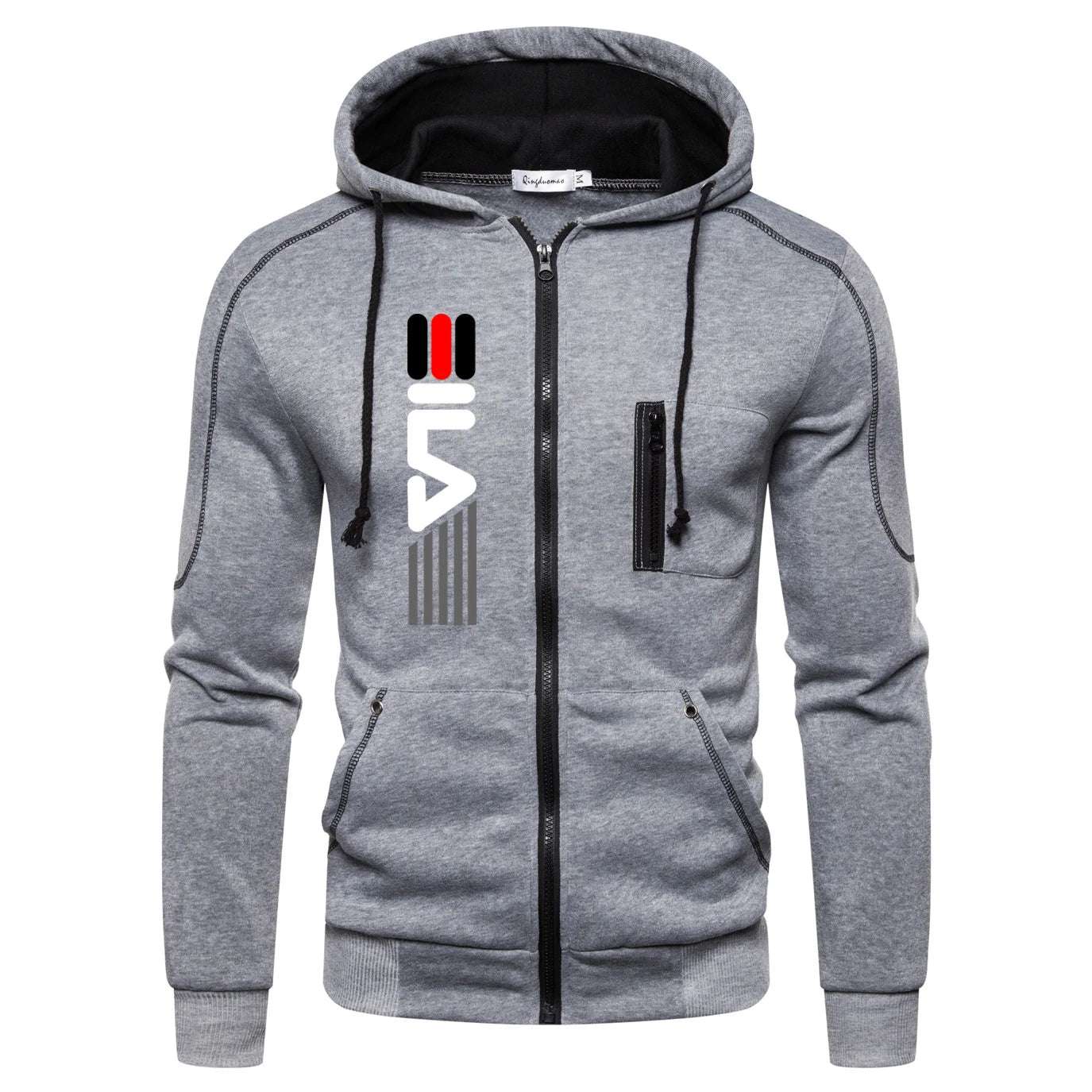 Men's Tracksuit Hooded Zipper Fashion Casual Sports Single Piece Sweatshirt And Daily Sweatpants Comfort Outdoor Jogger