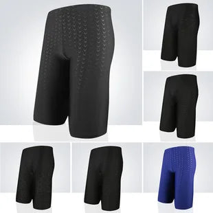 Men's Swim Shorts Swim Breathable Training Sports 5 Minute Shorts Swim Shorts Sharkskin Swimsuit Quick Dry Beach Wear Swim Trunks