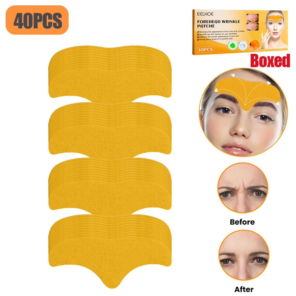 100-10pcs Collagen Forehead Wrinkle Patch