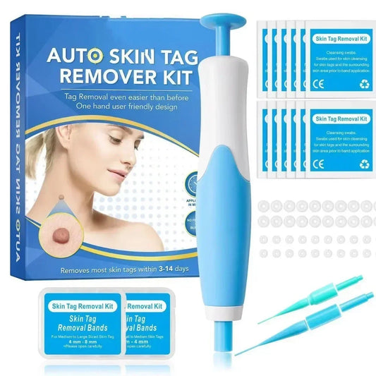 2 In1 Painless Auto Skin Tag Mole Wart Removal Kit  Face Skin Care