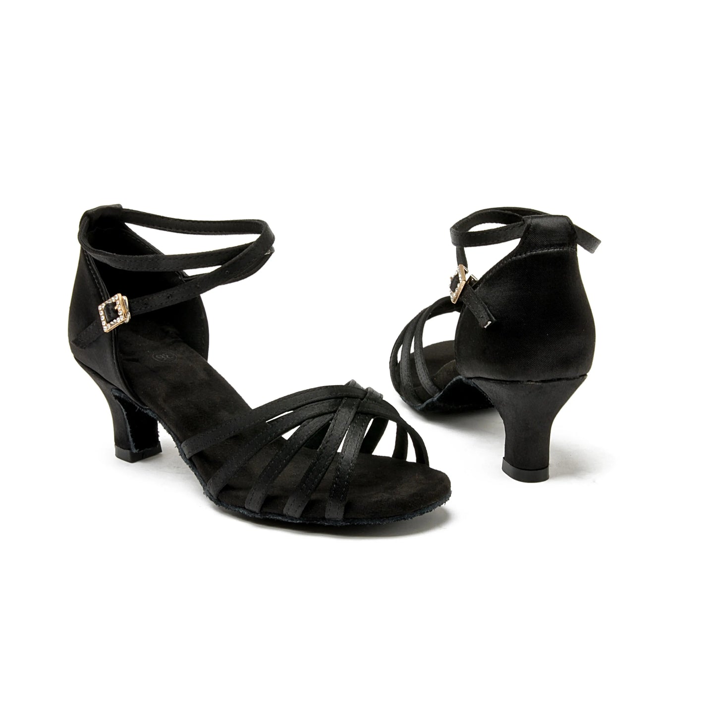 Low Heel and Adjustable Straps - Perfect for Ballroom Dancers, Comfortable & Stylish