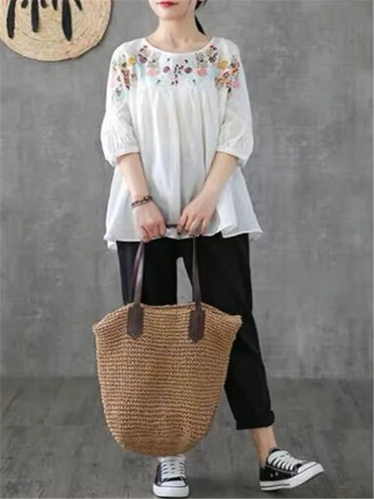 Women's Shirt Cotton Top