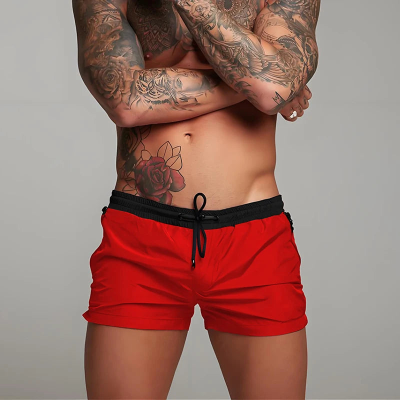 Men's Swimsuit Sexy Swimwear Men Swimming Shorts Men Briefs Beach Shorts Sports Suits Surf Board Shorts Men Swim Trunks