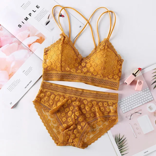Lace Push-up Bra and Panty Sets  Lingerie Set