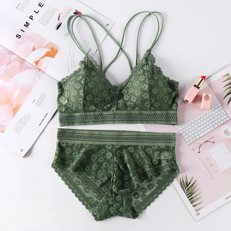 Lace Push-up Bra and Panty Sets  Lingerie Set