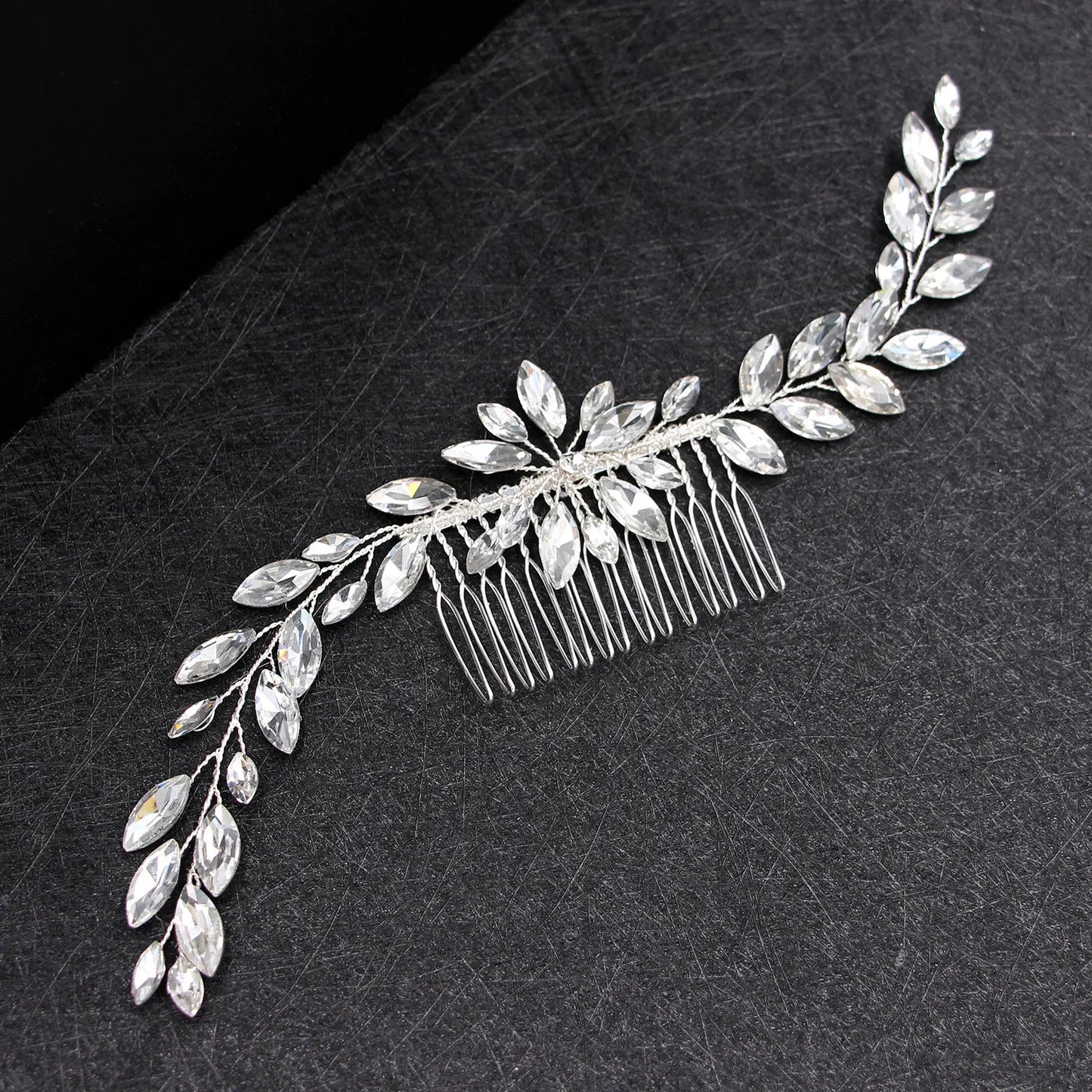 Comb Head Jewelry Bride Hair Clips Headpiece Crystal Women Bridal Hair Accessories Women Hair Ornaments