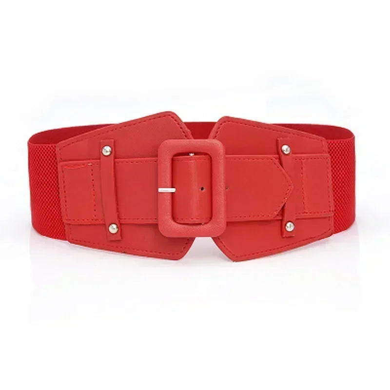 Wide Corset Belt High Quality Brow Big Waistband No Pin Accessories