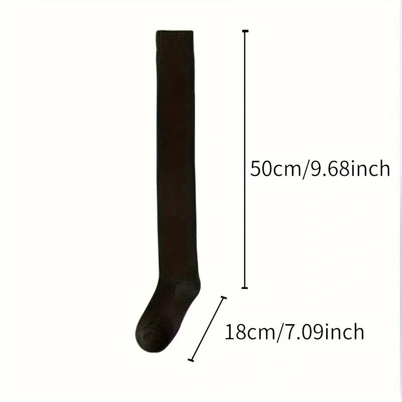 2 pairs of long tube thickened socks