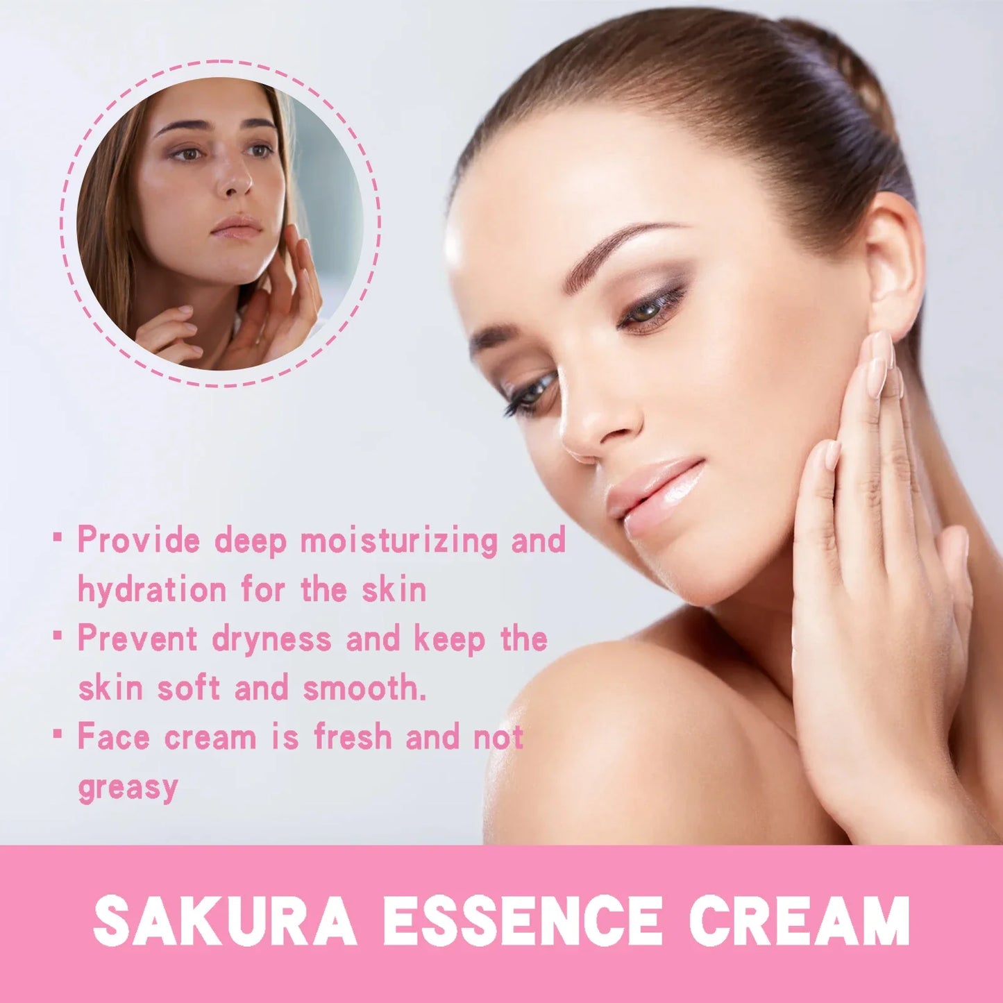 30g Cherry Blossom Essence Face Cream Facial  Moisturizing Cream