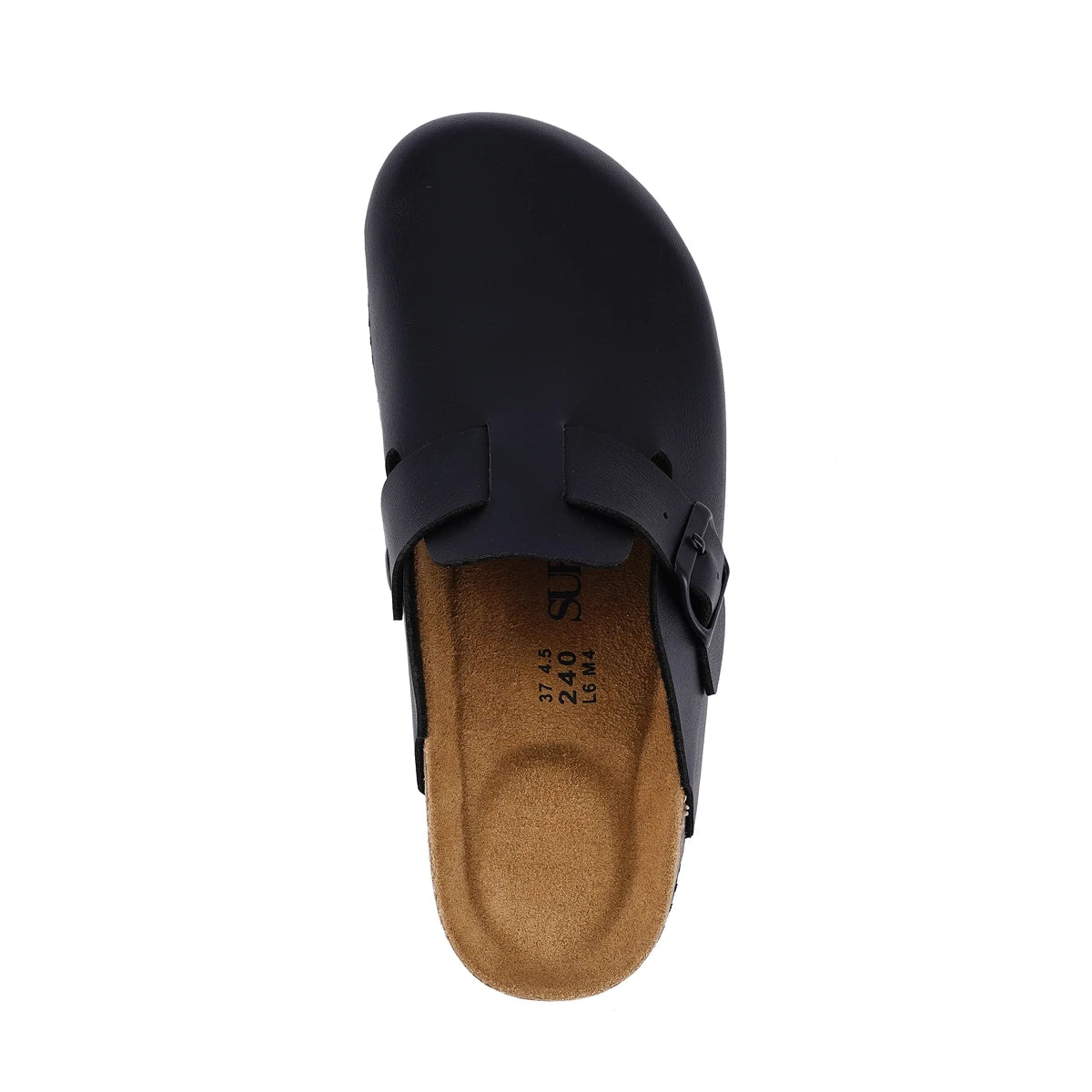 Cork Mules Slippers  Fashion Leather Clogs  Classic Cork Antislip Outdoor Slippers