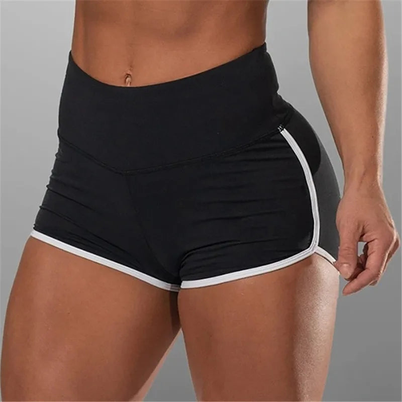 Quick-drying Running Shorts  High Waist Exercise  Sportswear