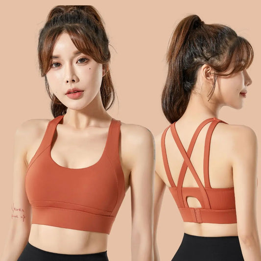 Pilates Sports Bra  Comfortable High Supporter Sports Bra Yoga  Bra Top