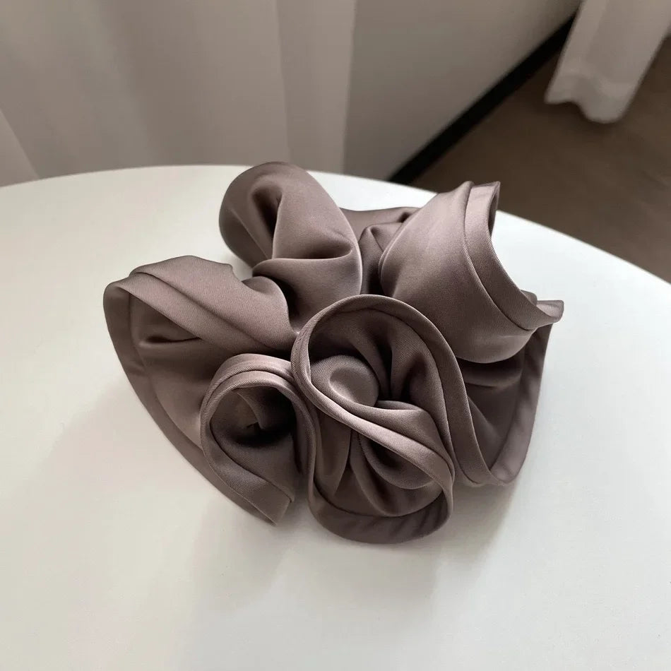 French Design Sense  Hair Tie Ins-Like Satin Hair Tie For Women  Style Hair Tie