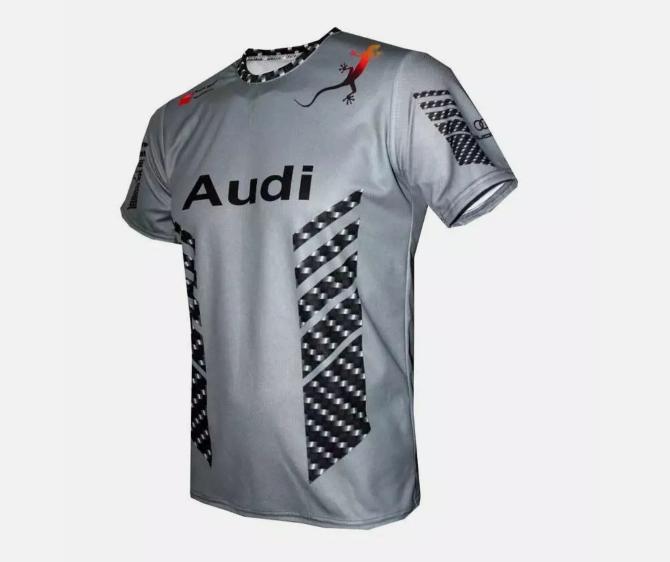 Forza Racing Motorcar Driving Shirts Audi Sports Men Women T-Shirts Casual Round Neck Short Sleeve Breathable Fast Dry T-Shirts