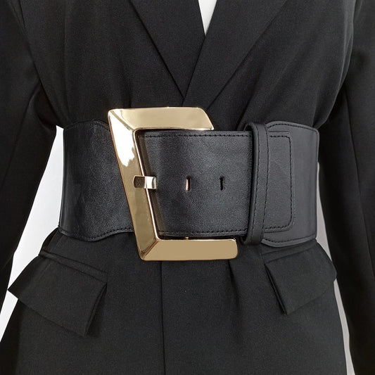 Designer Belts For Women High Quality Wide Stretch Cummerbunds Waist Corset Belt  Plus Size Waistband