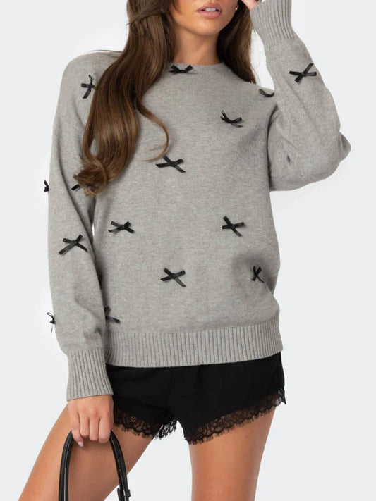 Women s Winter Cable Knit Sweater Round Neck Long Sleeve Ribbed Hemline Solid Color Warm Cozy Casual Pullover