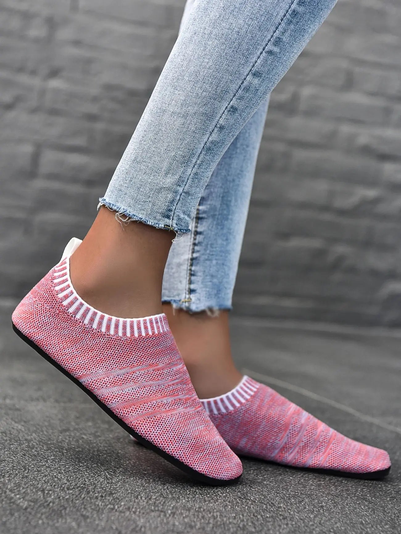 Slip On Slippers for Women Lightweight Non-Slip House Sock Slippers Barefoot Home Yoga Sock Shoes Indoor