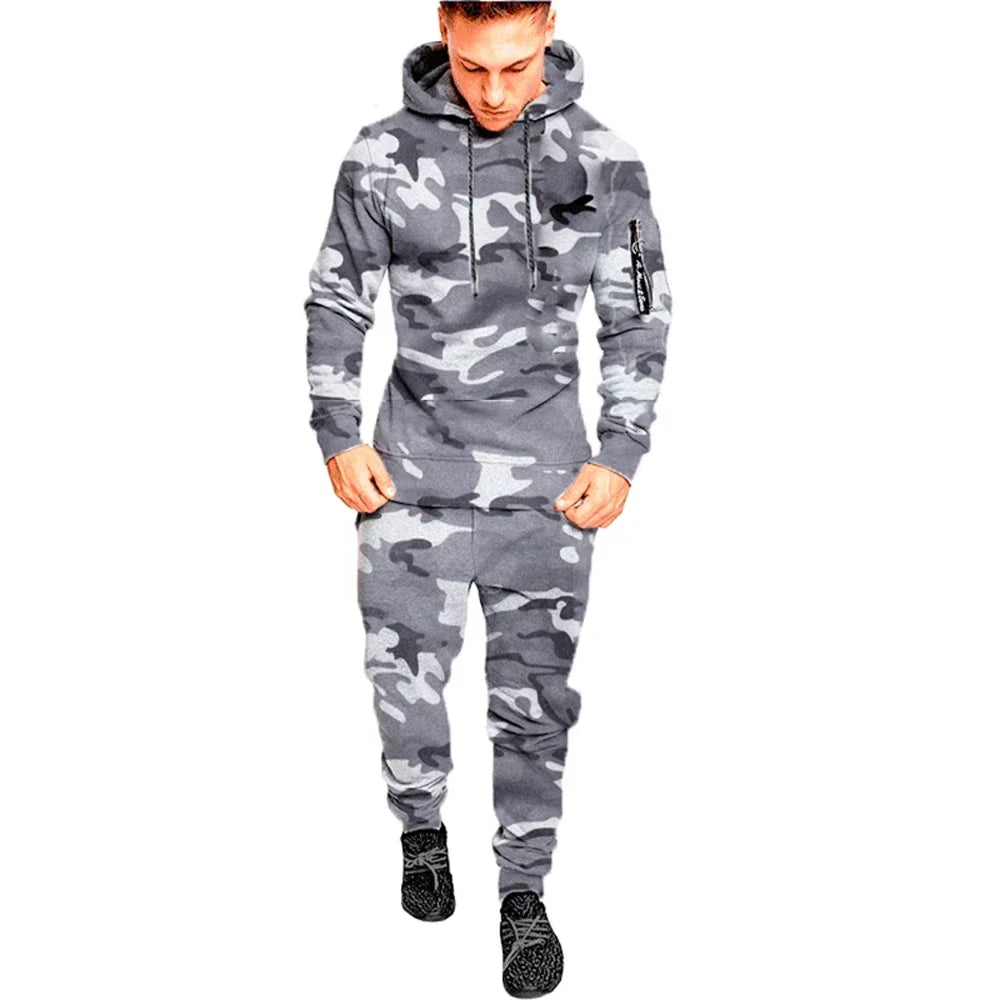 Spring And Autumn Camouflage Suits Outdoor Sports Wear-resistant Labor Set