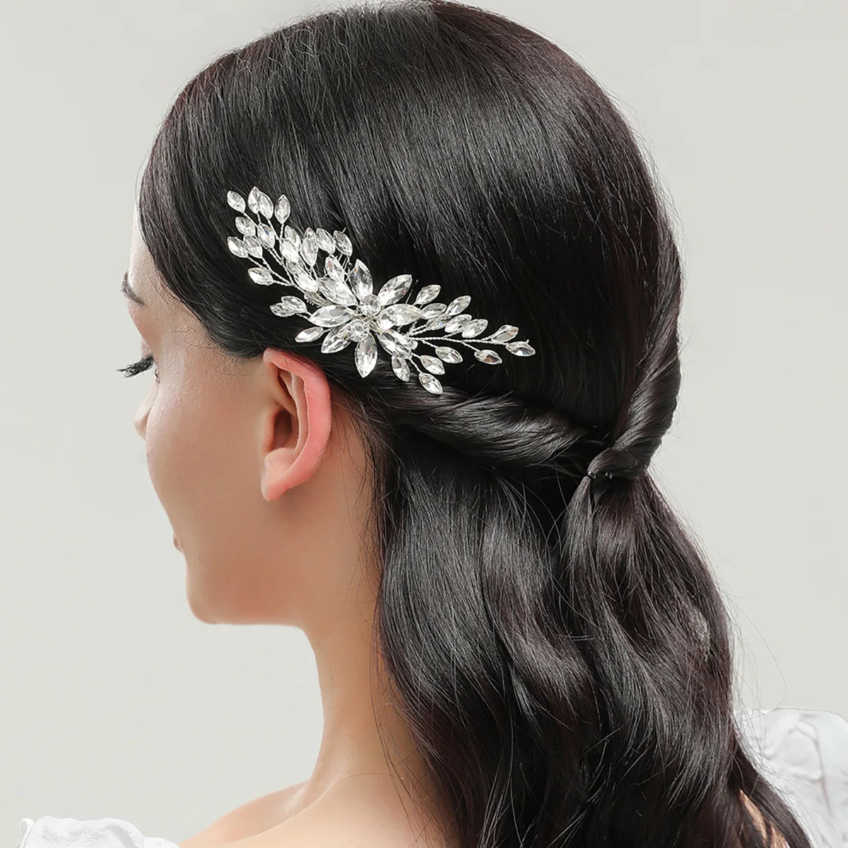 Comb Head Jewelry Bride Hair Clips Headpiece Crystal Women Bridal Hair Accessories Women Hair Ornaments