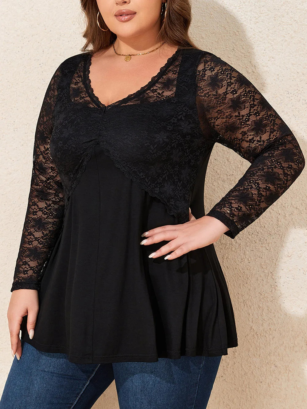 6XL Plus Size Casual Long Sleeve T-shirt Tee Women Top Oversized  Pullover Large Size