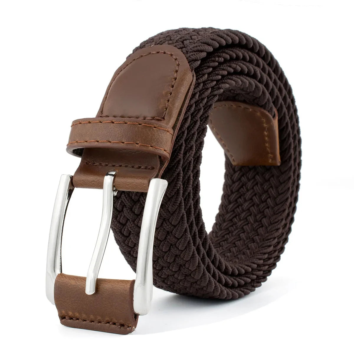 Stretch Woven Breathable Alloy Pin Buckle Belt for Men Women High Quality Casual Jeans Golf Canvas Multifunctional Outdoor Belt