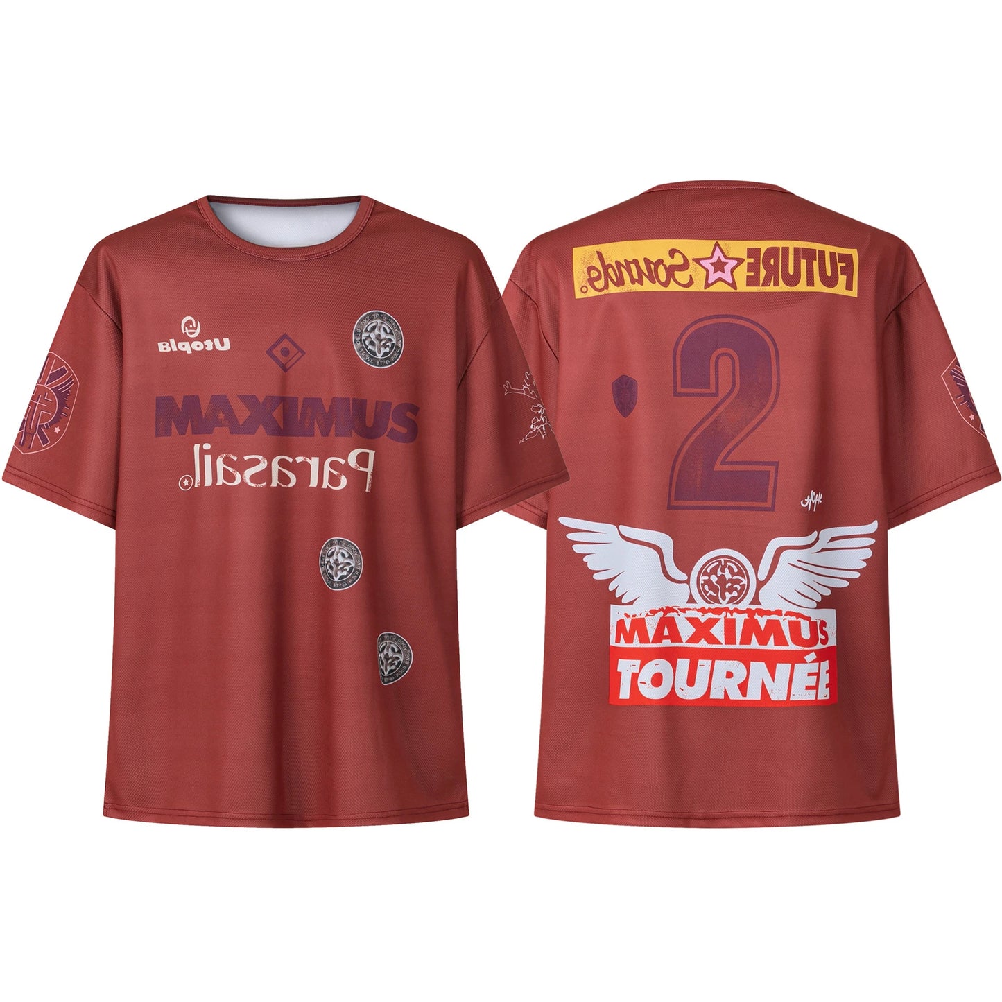 TRAVIS SCOTT CACTUS JACK 3d Printed Football Jerseys Loose Sports Jerseys Short Sleeved T-shirts for Men and Women